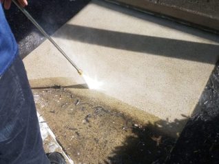 Pressure Washing Concrete