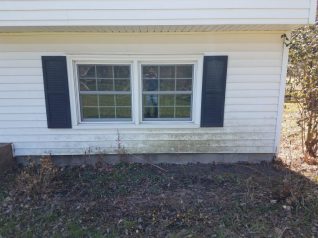 Before House Washing Pittsford NY