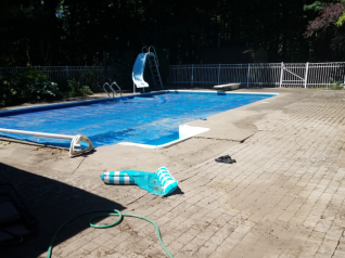 Before Paver Pressure Washing