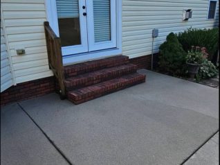 concrete washing rochester